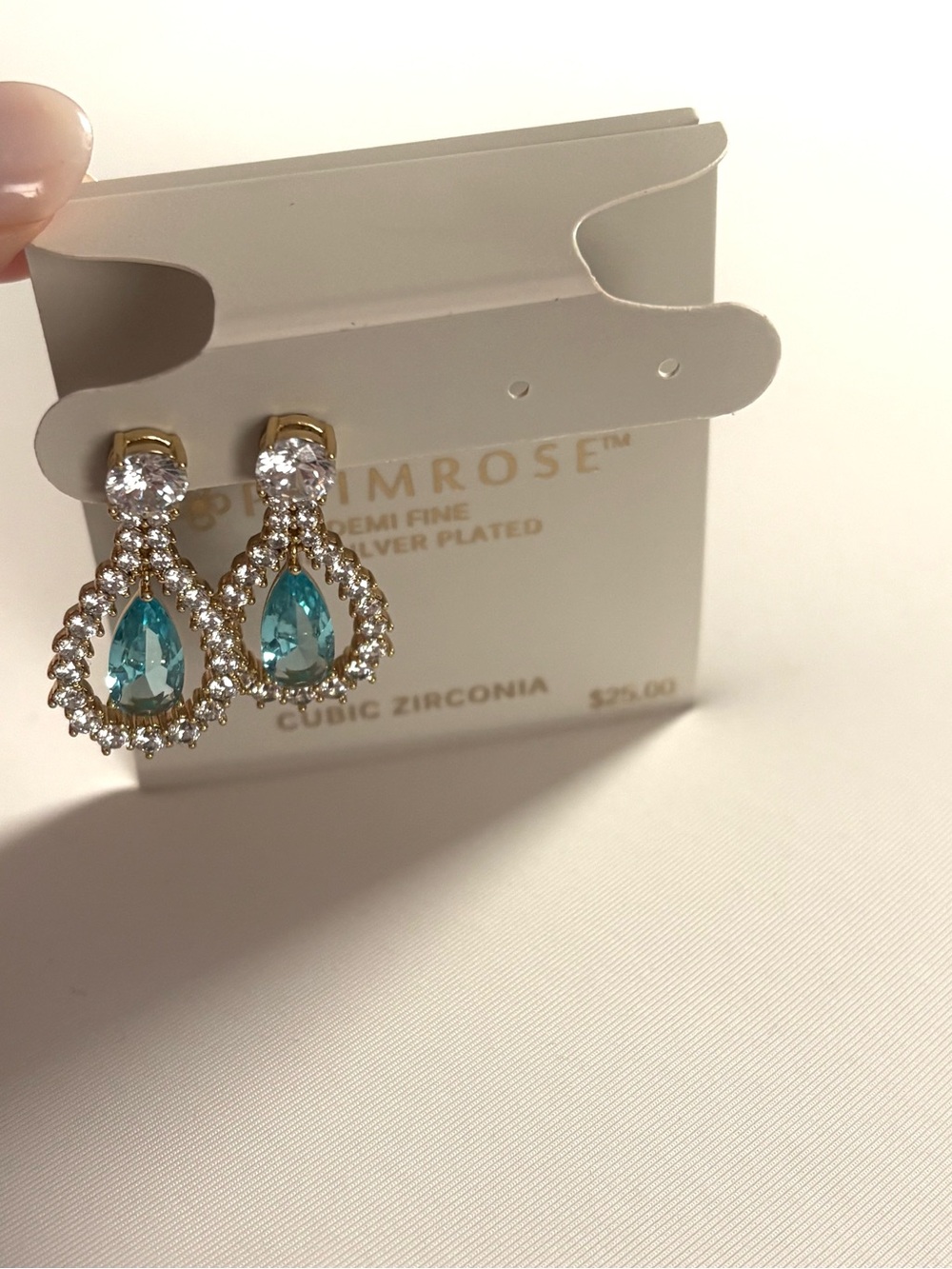 Teardrop earrings
